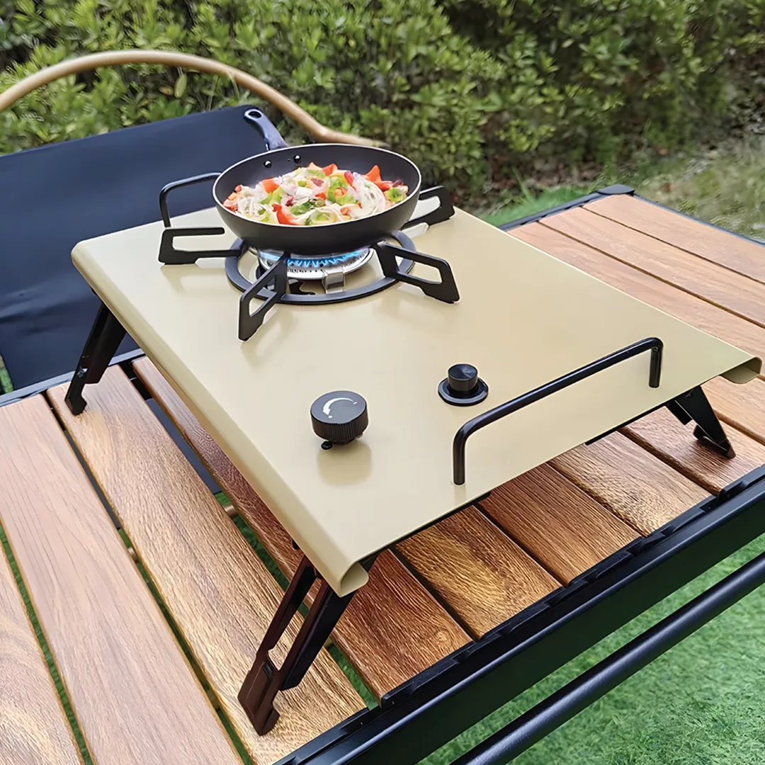 Green Lion GCS-20 Foldable Camping Stove - Khaki